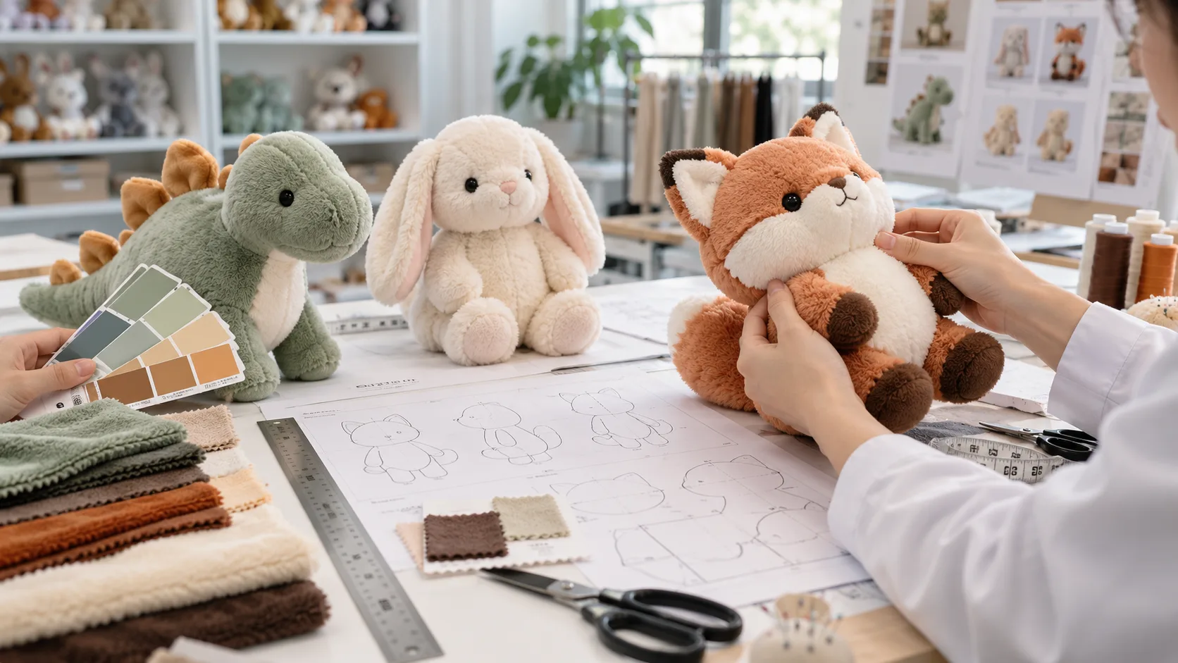 Übersicht über Spezifikationen und Branchenlösungen für die individuelle Herstellung von Maskottchen-Plüschtieren